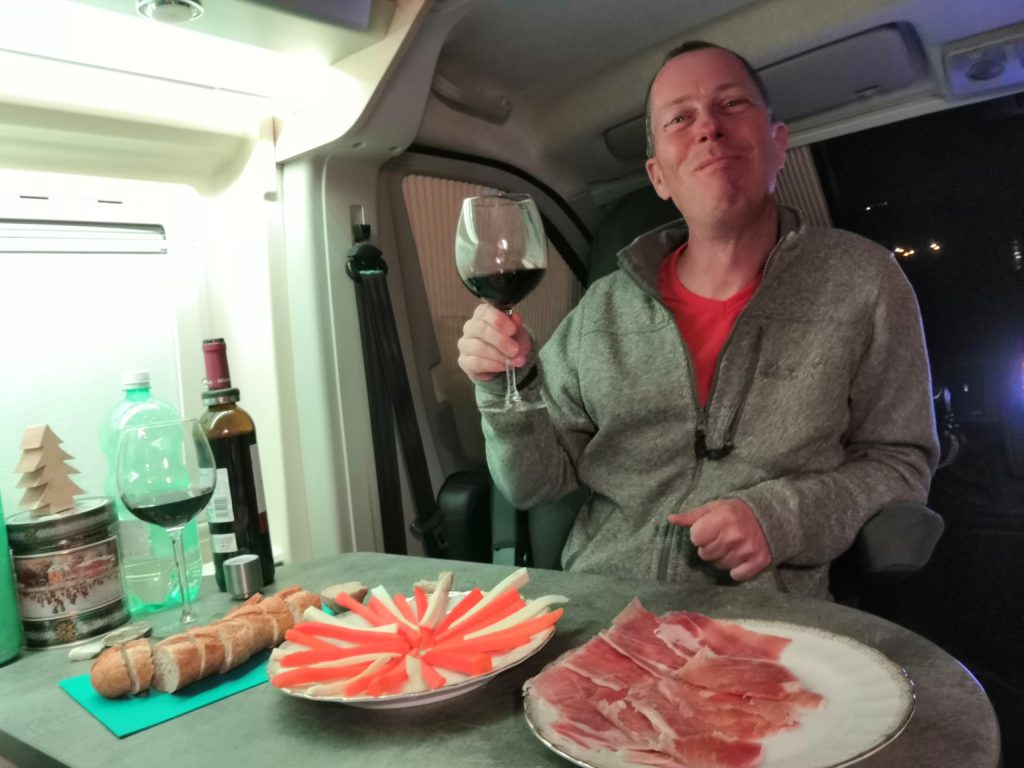Weihnachten im Kastenwagen