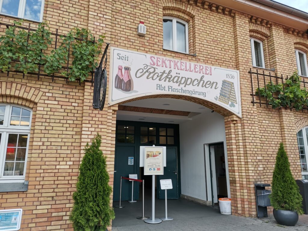 Rotkäppchen Sektkellerei in Freyburg