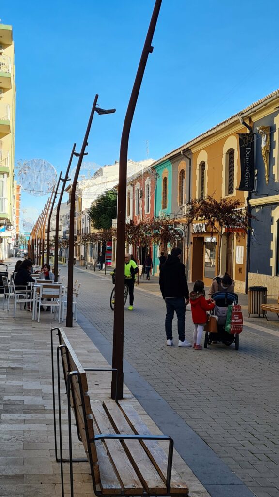 In der Altstadt von Dénia