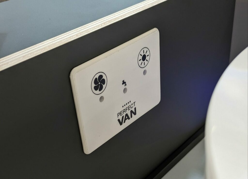 Lüftersteuerung für Perfect Van Trenntoilette
